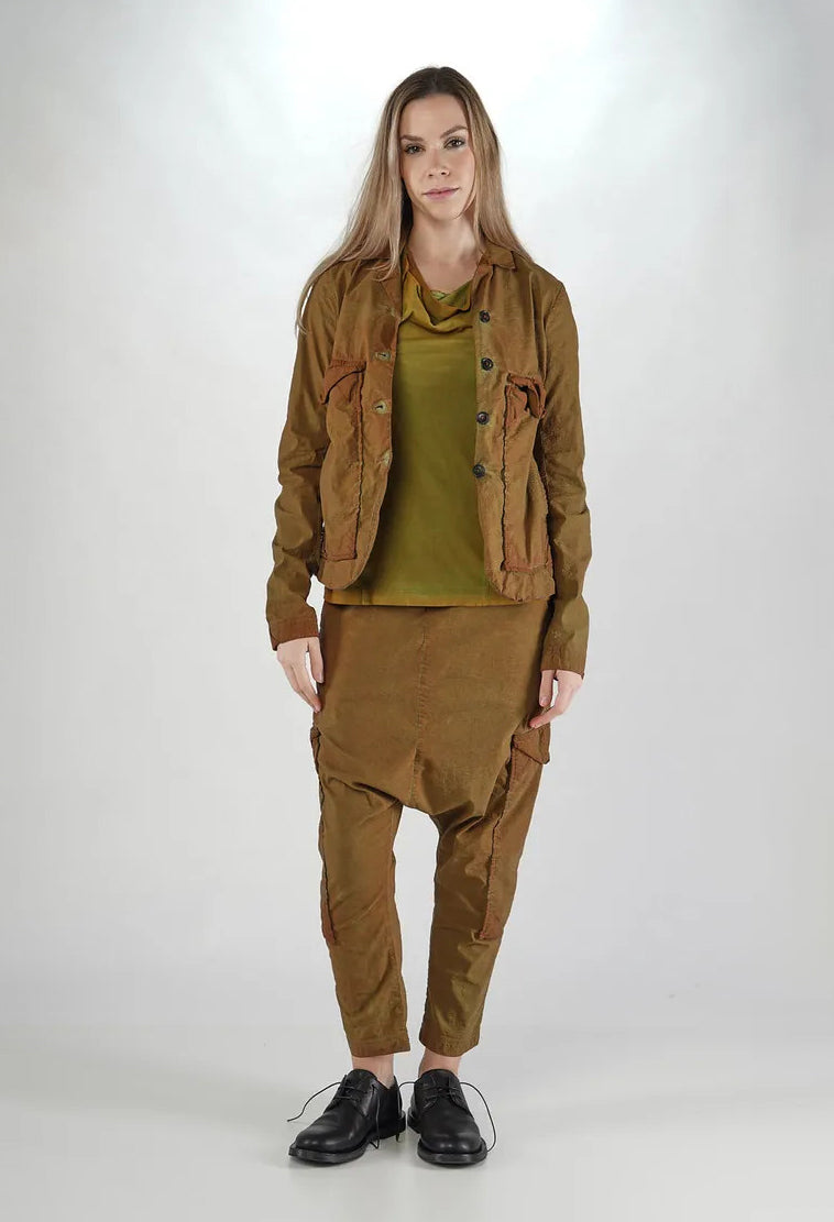 PRE-ORDER - Jacket with Large Patch Pockets in Crab Cloud (Pictured in Lagoon Cloud) - 2241103
