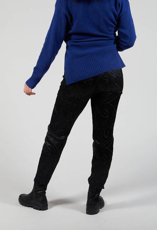 Trousers in Nero Black