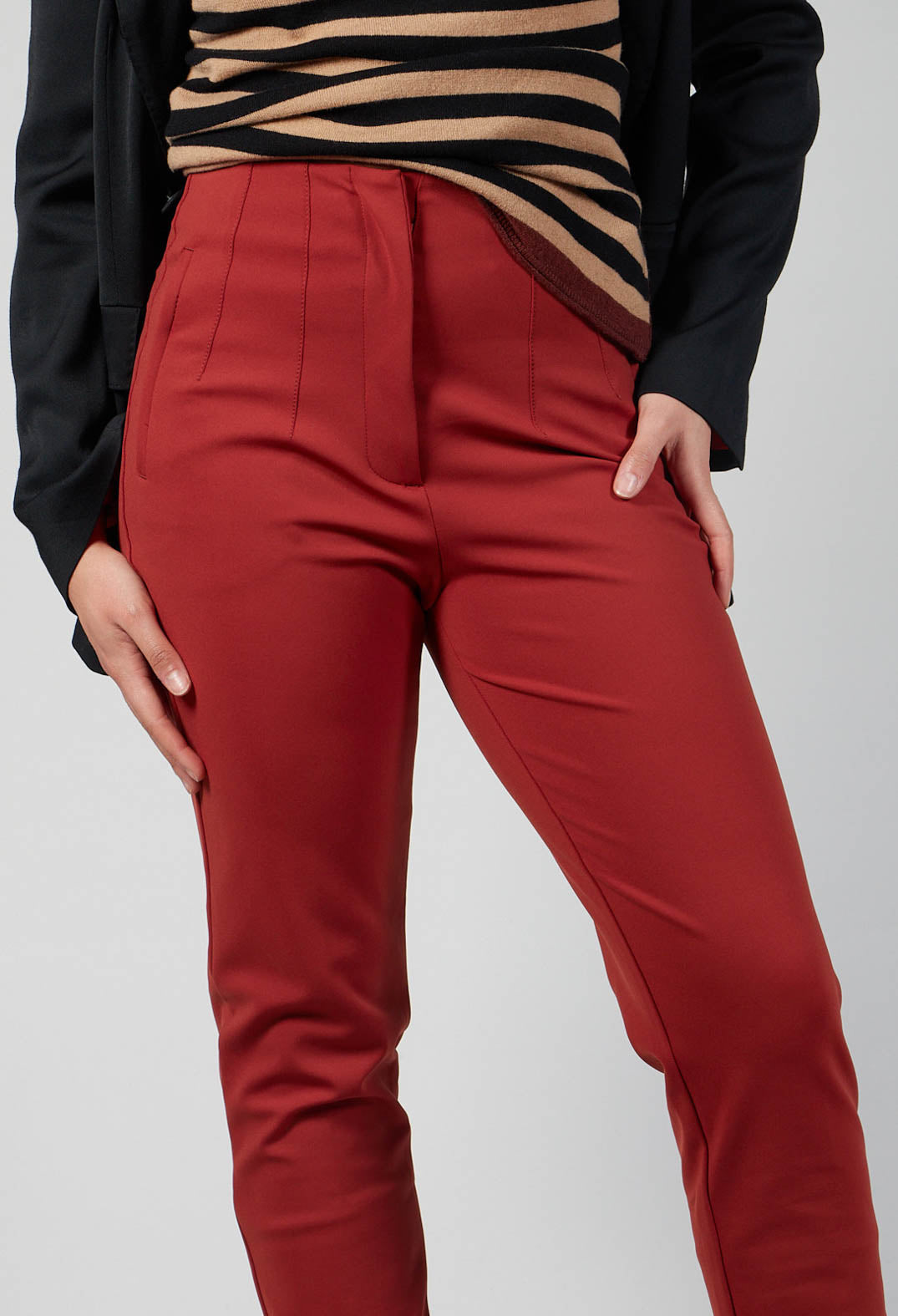 Trousers in Cuoio Cuir