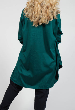 Blauplan Cotton Top in Fidel Green