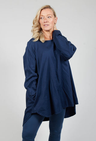 Blauplan Tunic Shirt in Sehnan Navy