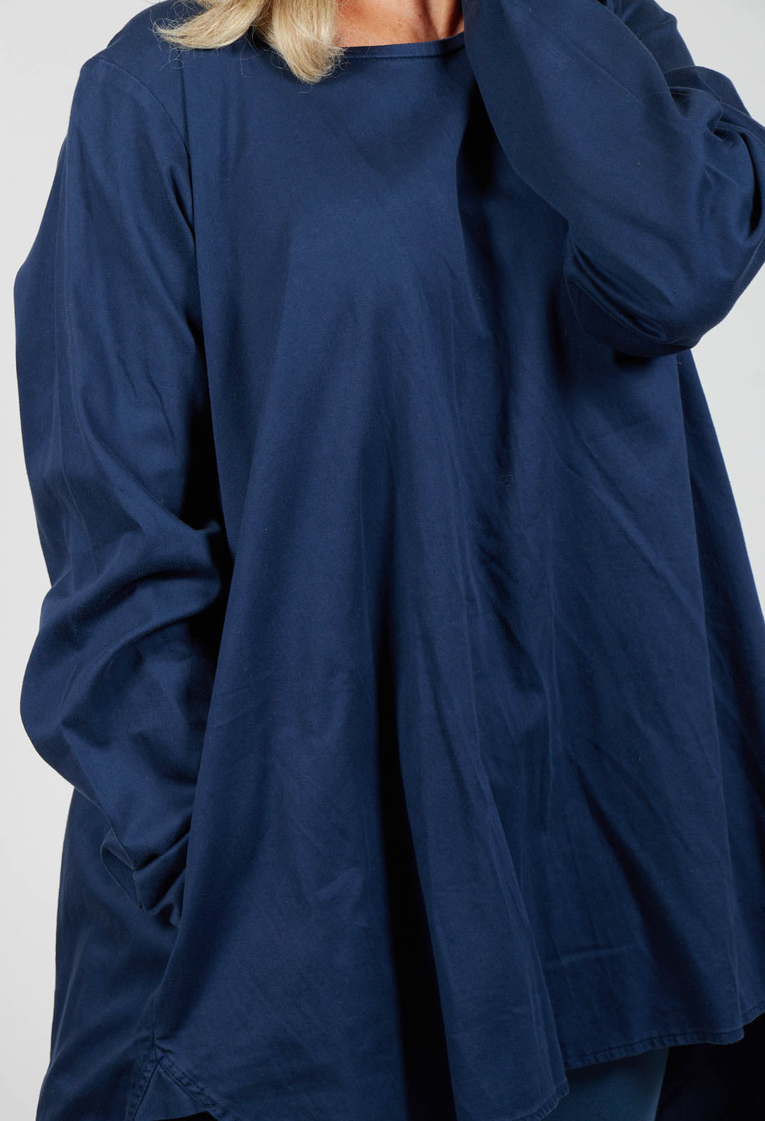 Blauplan Tunic Shirt in Sehnan Navy