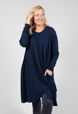 Zauderhaft Jersey Dress in Sehnen Navy