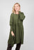 Nerdreich Smock Dress in Avocado Green