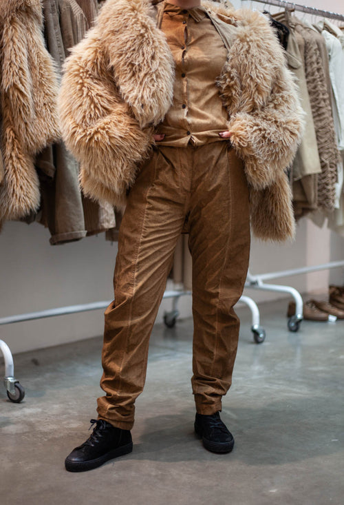 PRE-ORDER - Seam Detail Trousers in Dakar Cloud - 2260104