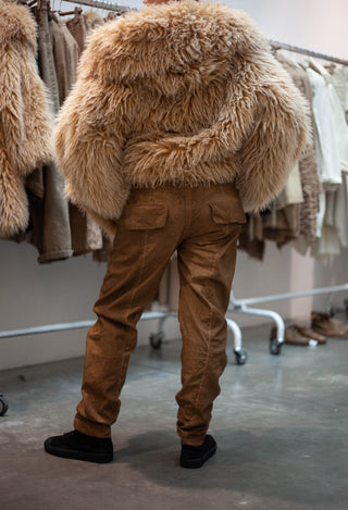 PRE-ORDER - Seam Detail Trousers in Henna Cloud (Pictured in Dakar Cloud) - 2260104
