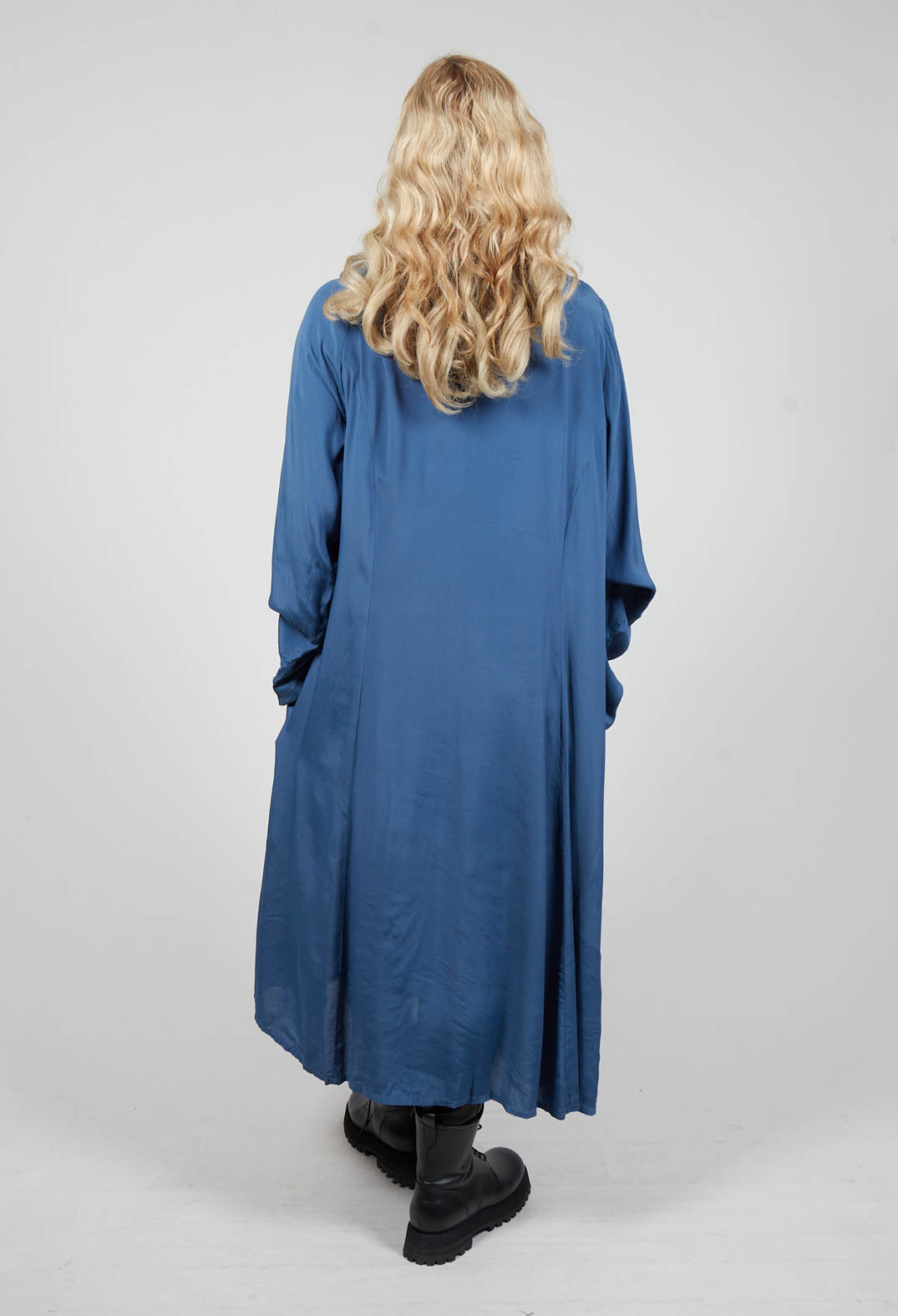 Globusen Dress Coat in Tag Blue