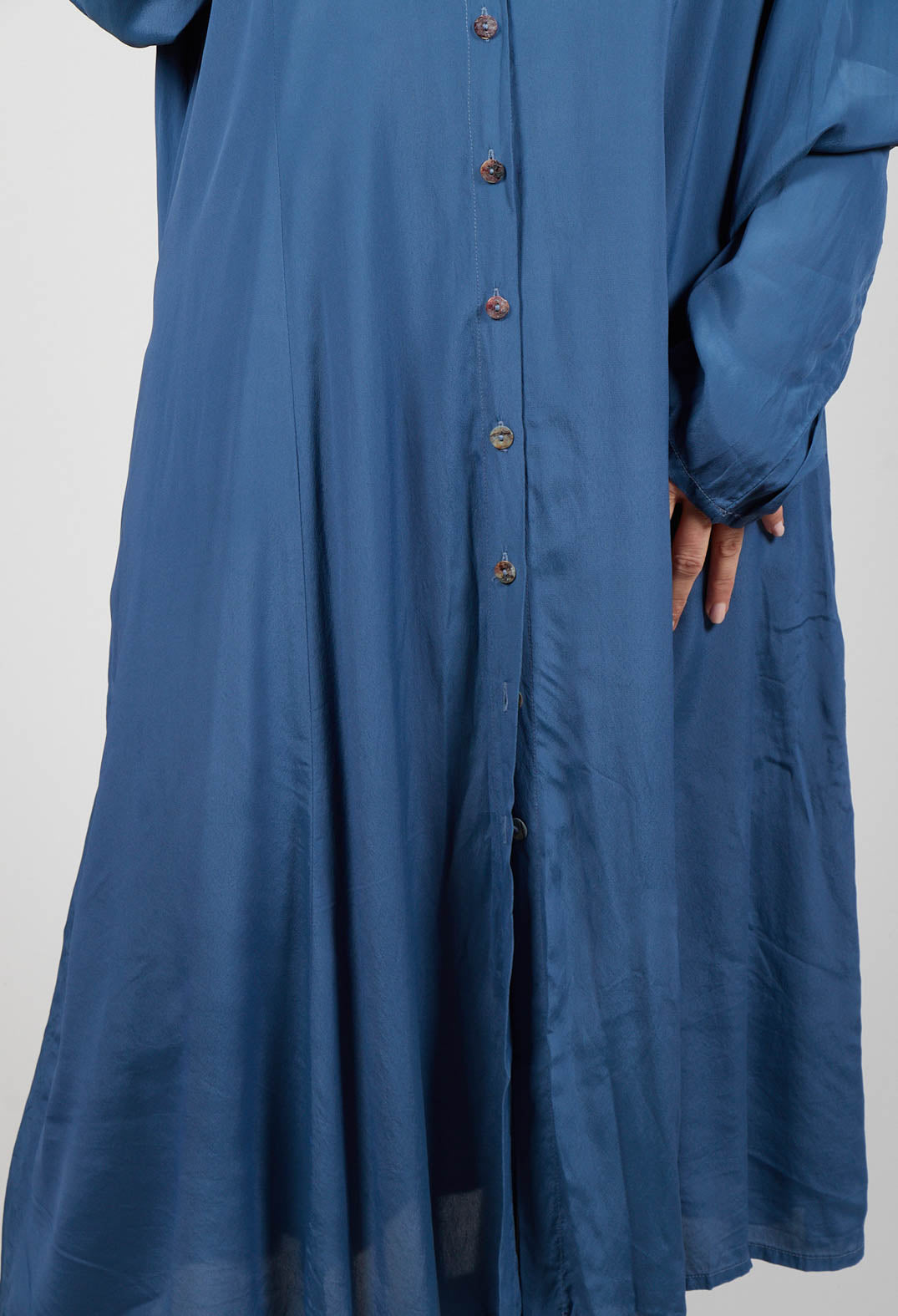 Globusen Dress Coat in Tag Blue