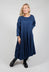 Zogermich Cotton Dress in Sehnen Navy