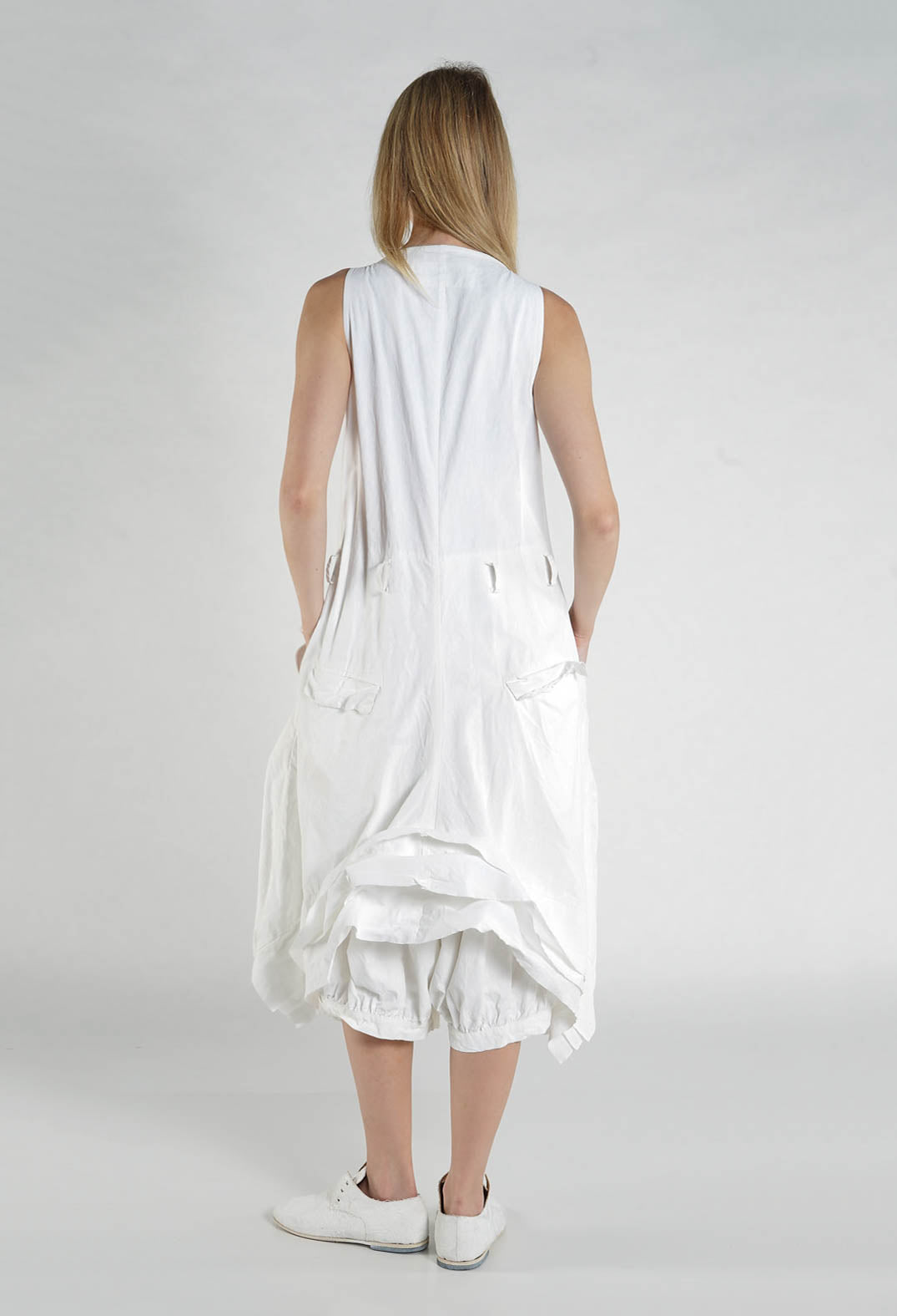 PRE-ORDER - Sleeveless Jumpsuit in Seaweed Fog - 2261309 (Pictured in Seafoam Fog)
