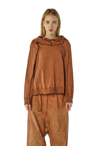 PRE-ORDER - Long Sleeve Sweatshirt in Terracotta Cloud - 2280504