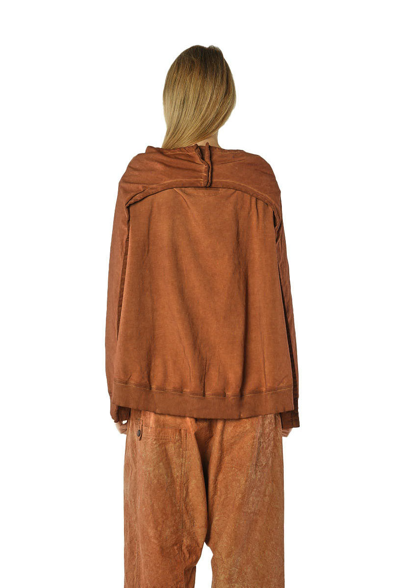 PRE-ORDER - Long Sleeve Sweatshirt in Terracotta Cloud - 2280504