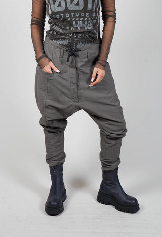 Utility Dropcrotch Trousers in Douglas Print