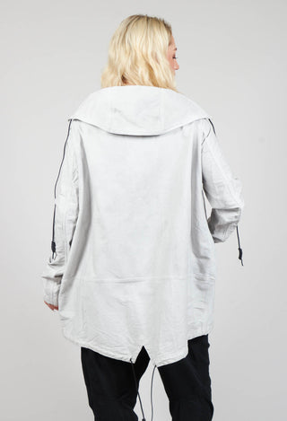 Long Sleeve Jacket with Panelling in Birch
