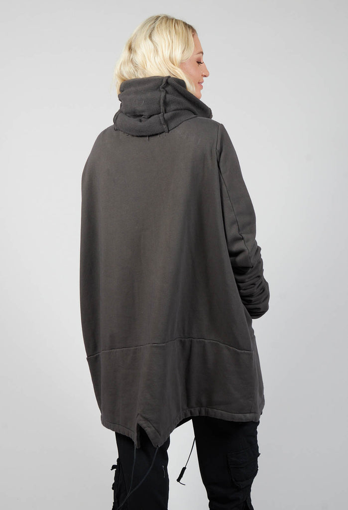 Feature Roll Neck Jacket in Cedar Print