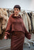 PRE-ORDER - High Open Neck Jumper in Dakar (Pictured in Henna)  - 2350703