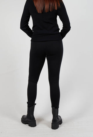 Stretch Fit Leggings in Black