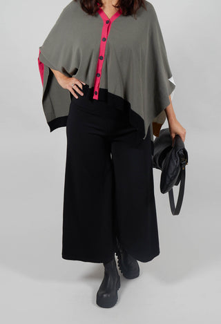 Loose Fit Trousers in Black