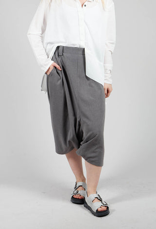 Culotte Style Trousers in Grey