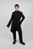 Extra Longline Jacket in Black