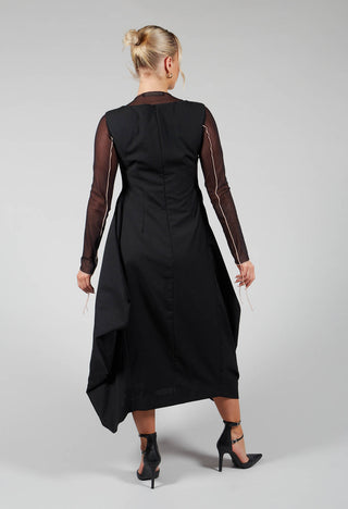 Dress Monteurano in Nero