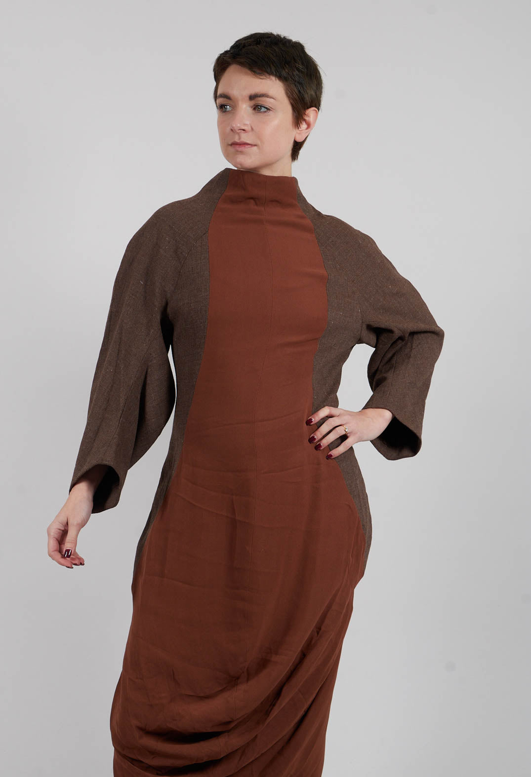Dress Adamite in Acero