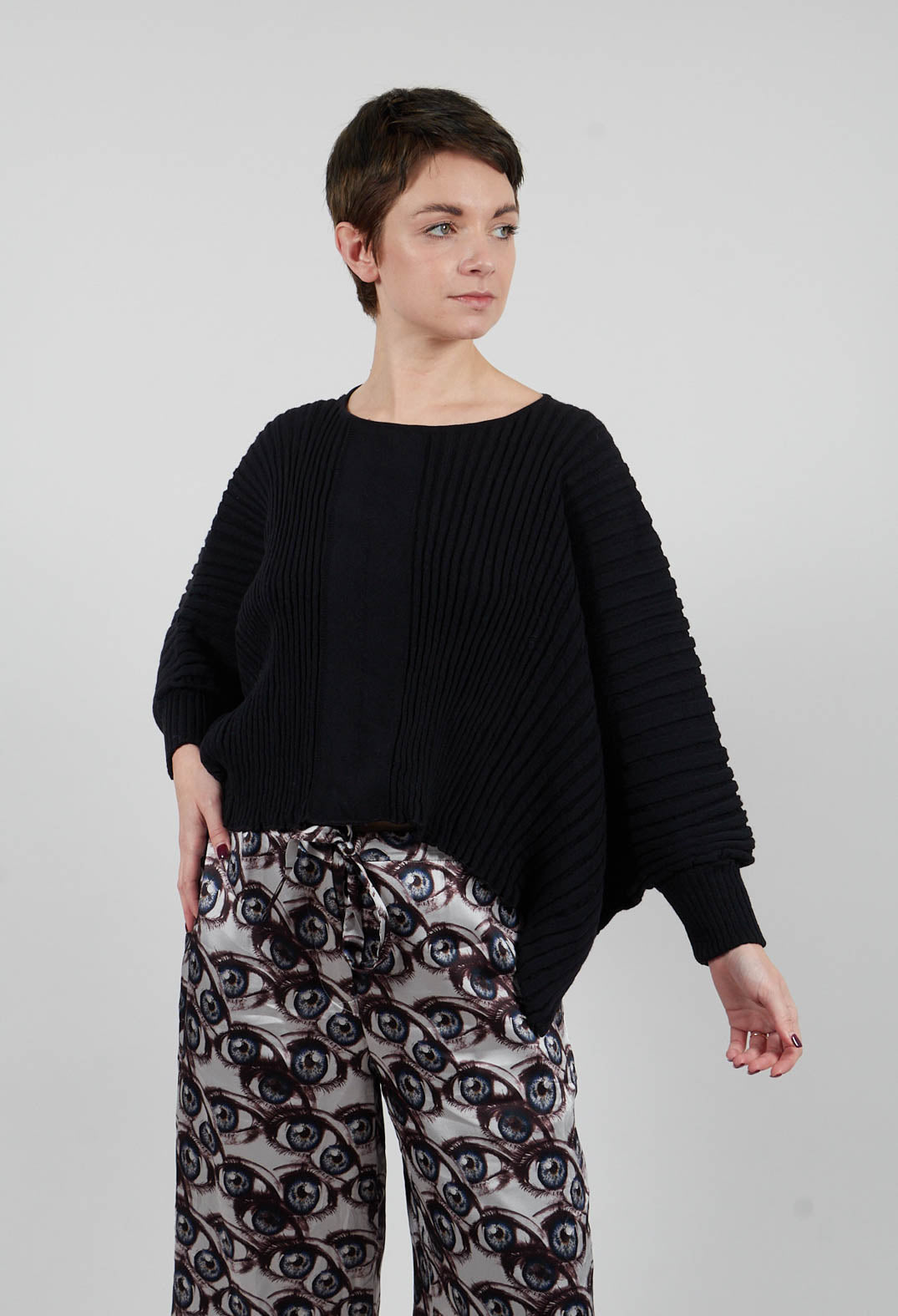 Tricot Claude in Nero