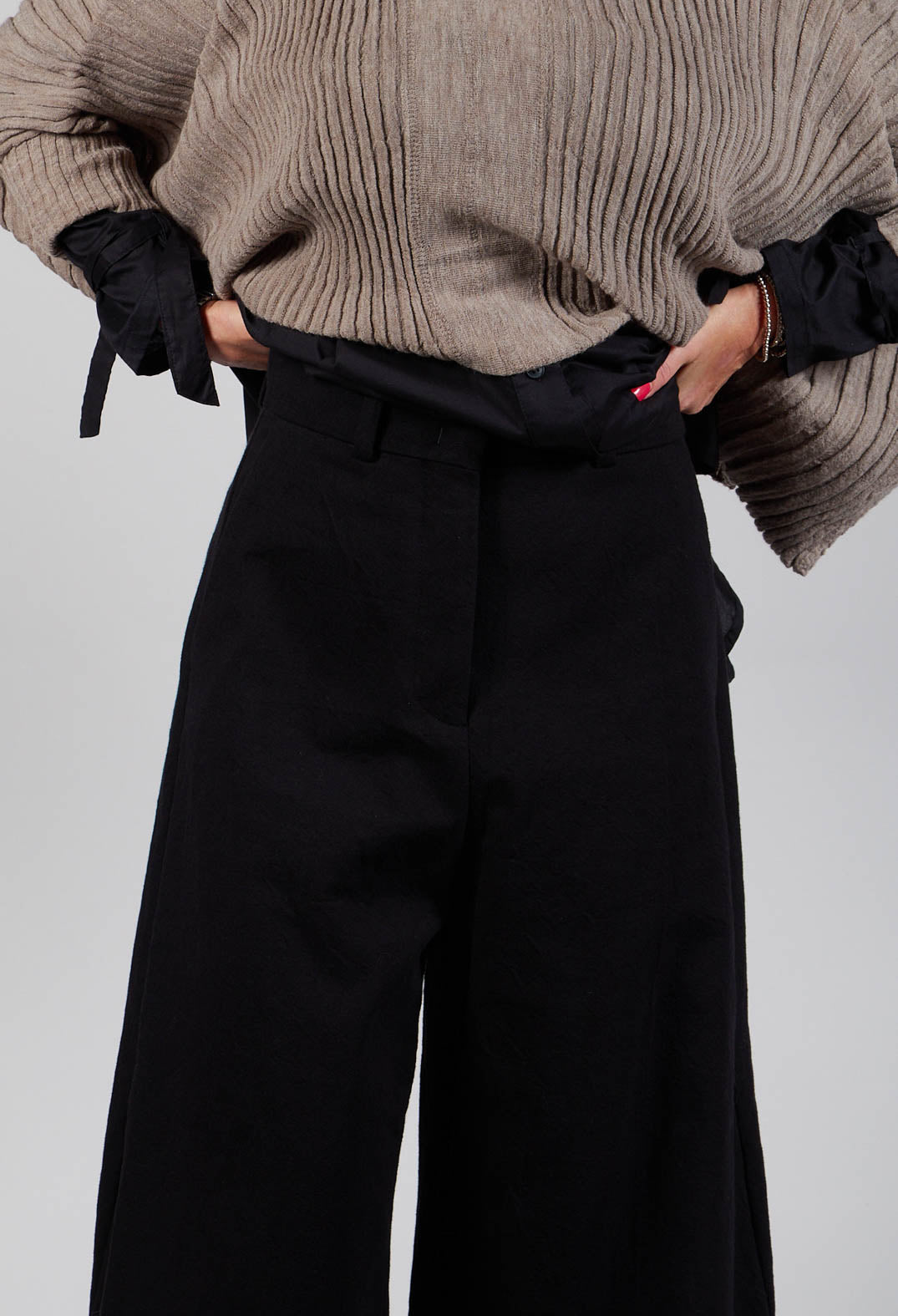 Pants Sbrigati in Nero