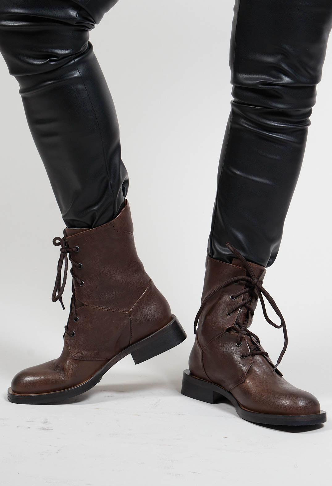 Tronchetto Fuco Boots in Moro