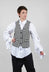 Hounds Tooth Printed Waistcoat in 1000
