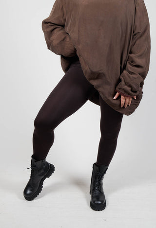 Clan Leggings in Teak Brown