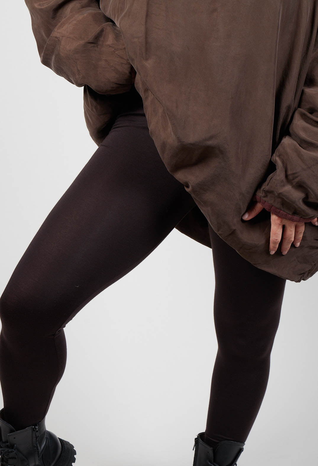 Clan Leggings in Teak Brown