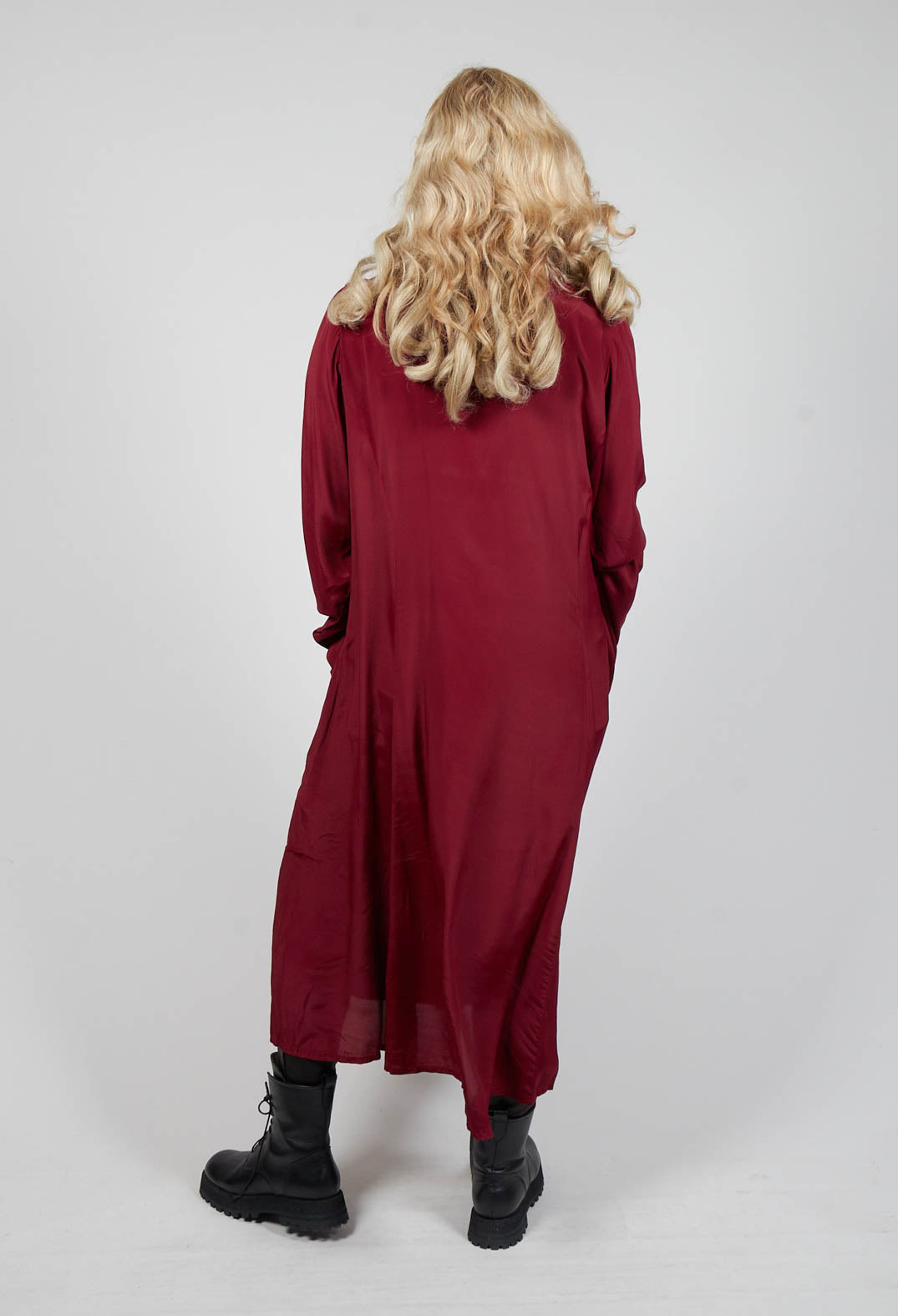 Globusen Dress Coat in Marone