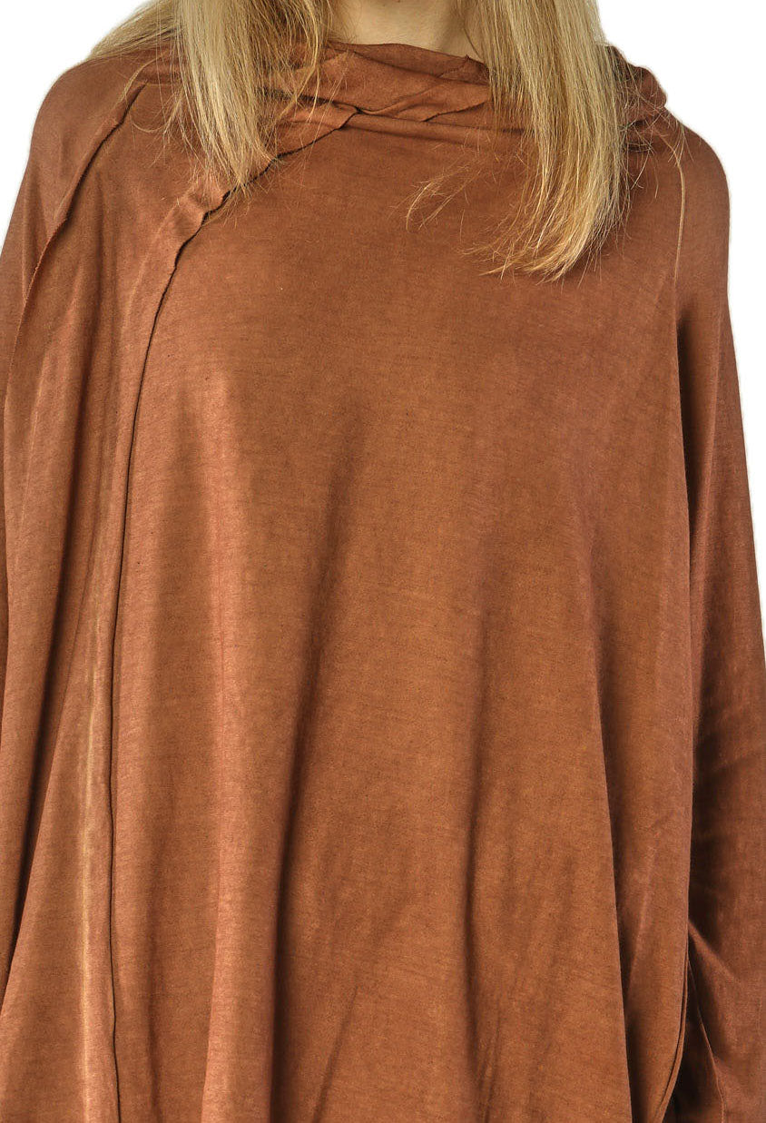 PRE-ORDER - Longline Jersey Top in Dakar Cloud (Pictured in Clay Cloud) - 2560505