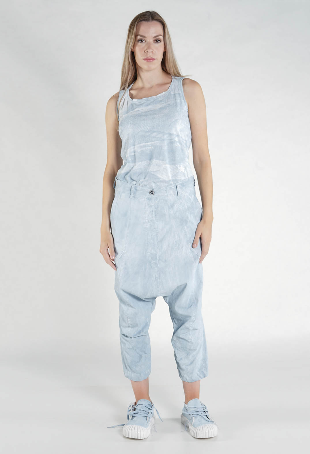 PRE-ORDER - Dropcrotch Trousers in Sky Fog - 2600112