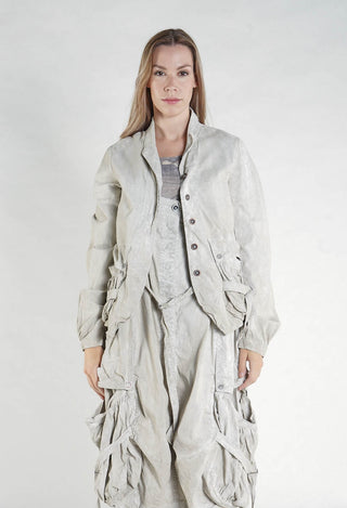 PRE-ORDER - Pocket Jacket in Amber Fog - 2601102 (Pictured in Linen Fog)