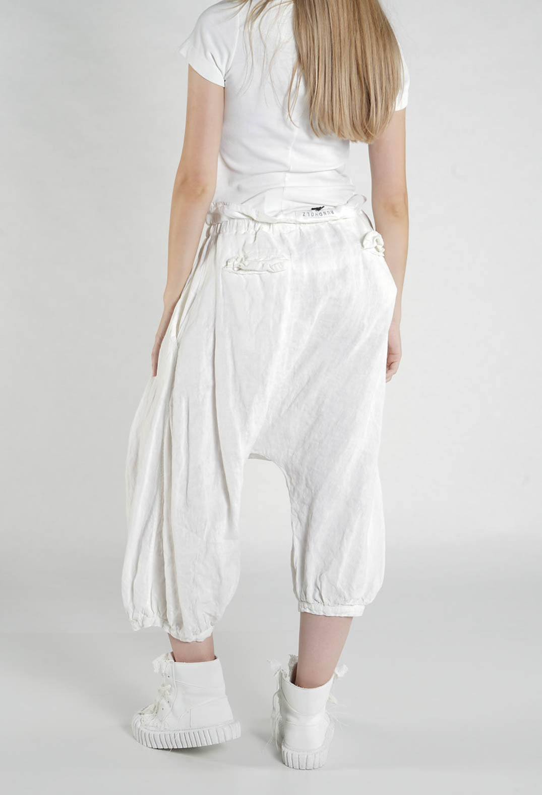 PRE-ORDER - Linen Trousers in Sky Fog - 2670109 (Pictured in Seamfoam Fog)
