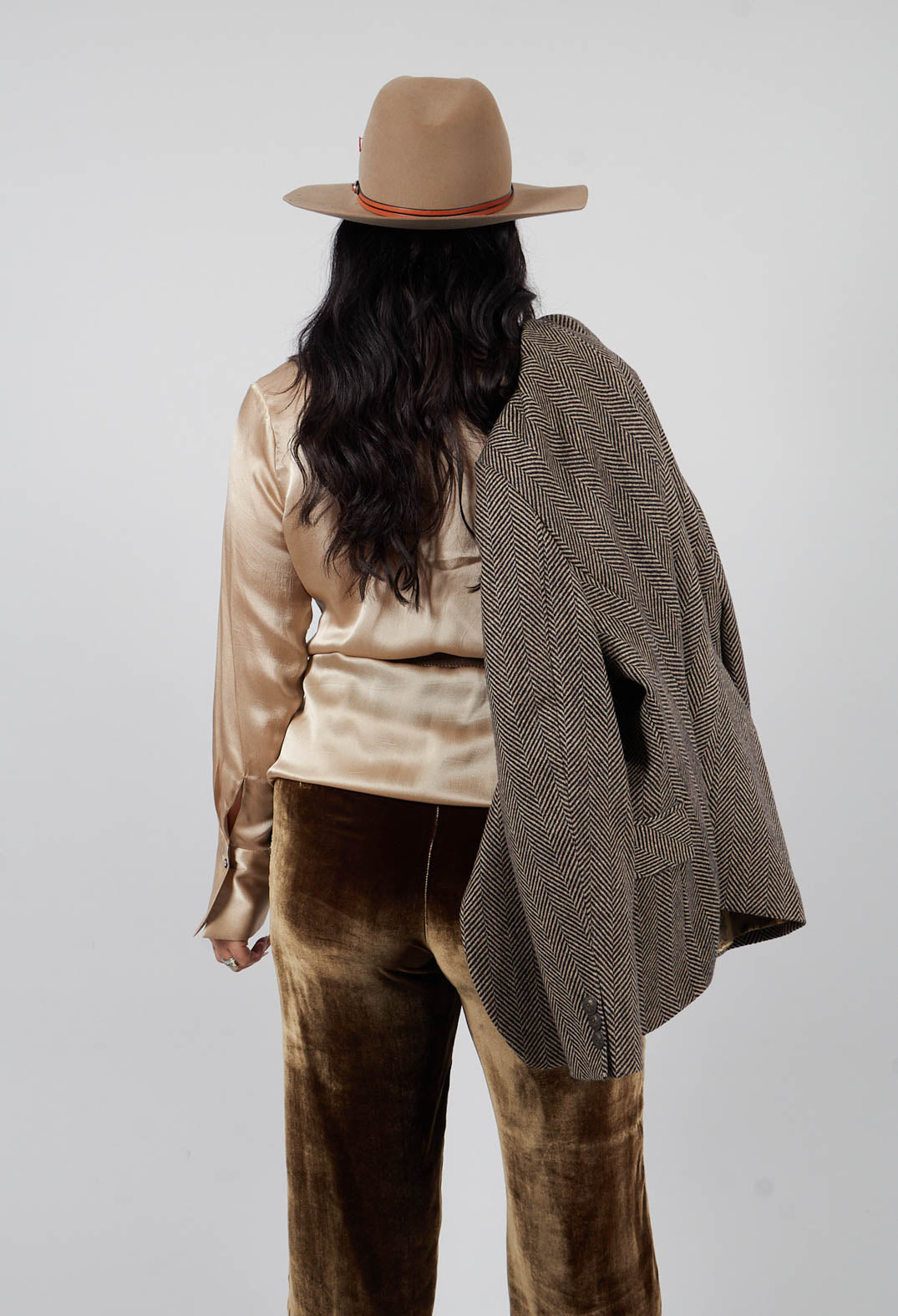 Long Sleeve Shirt in Champagne