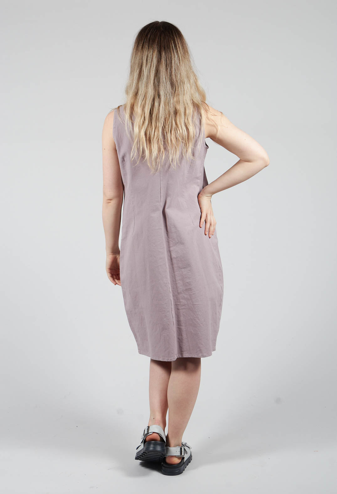 Einkomet Dress in Myrrhe Purple
