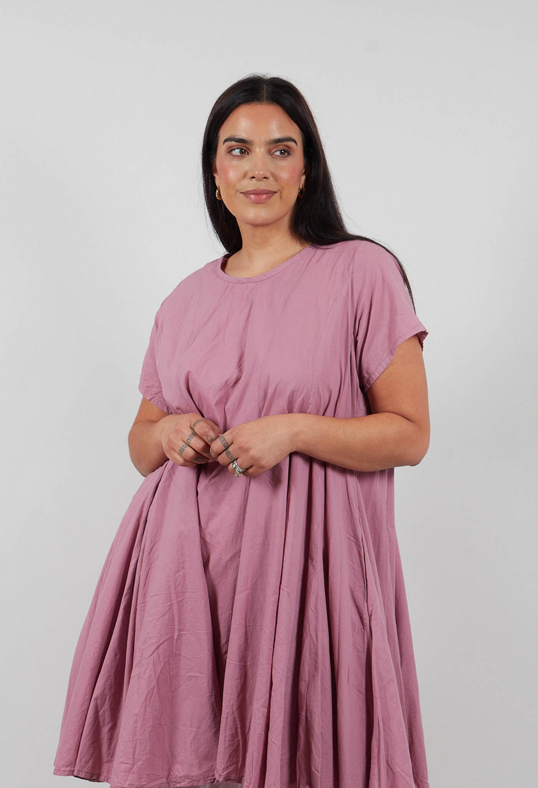 Notikonsum Tunic in Rosenholz Pink