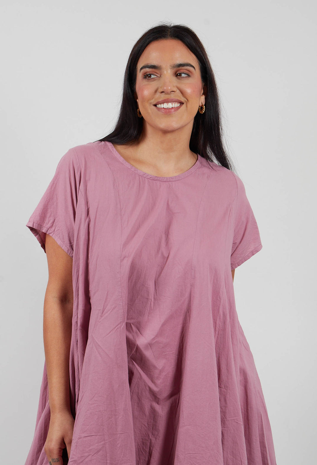 Notikonsum Tunic in Rosenholz Pink