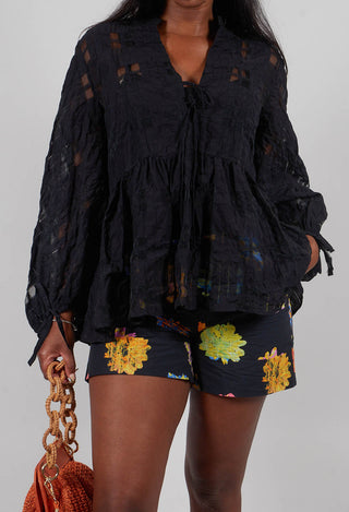 High Waisted Floral Shorts