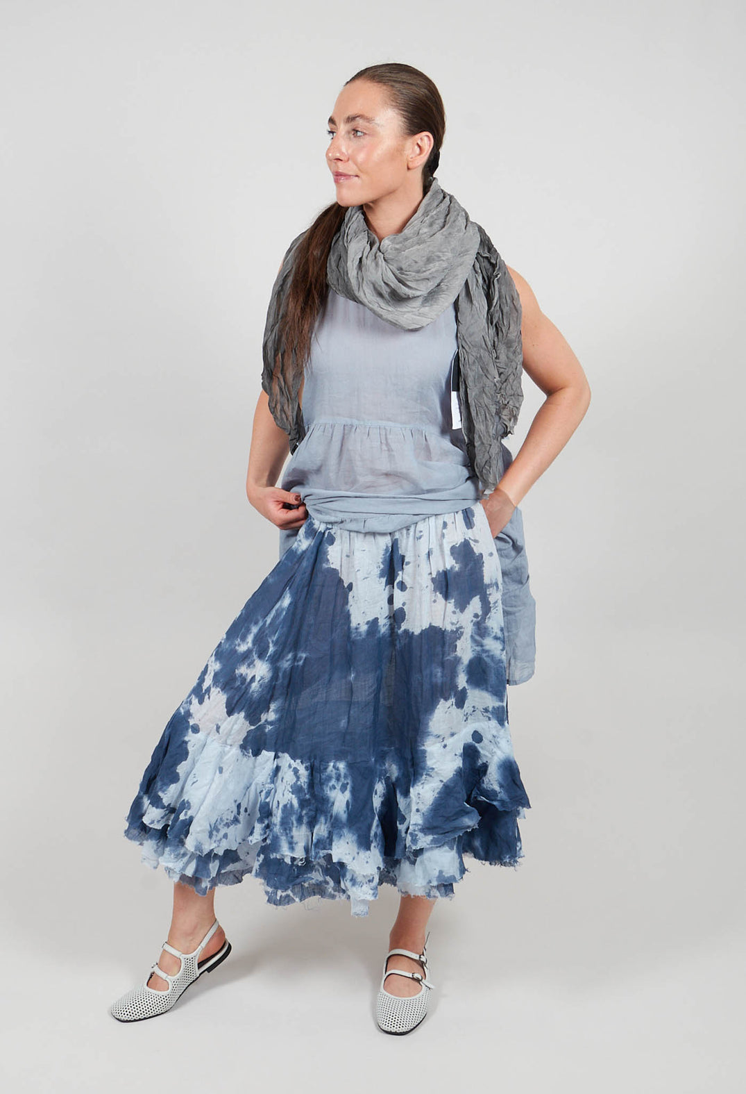 Leihenote Skirt in Nact Navy