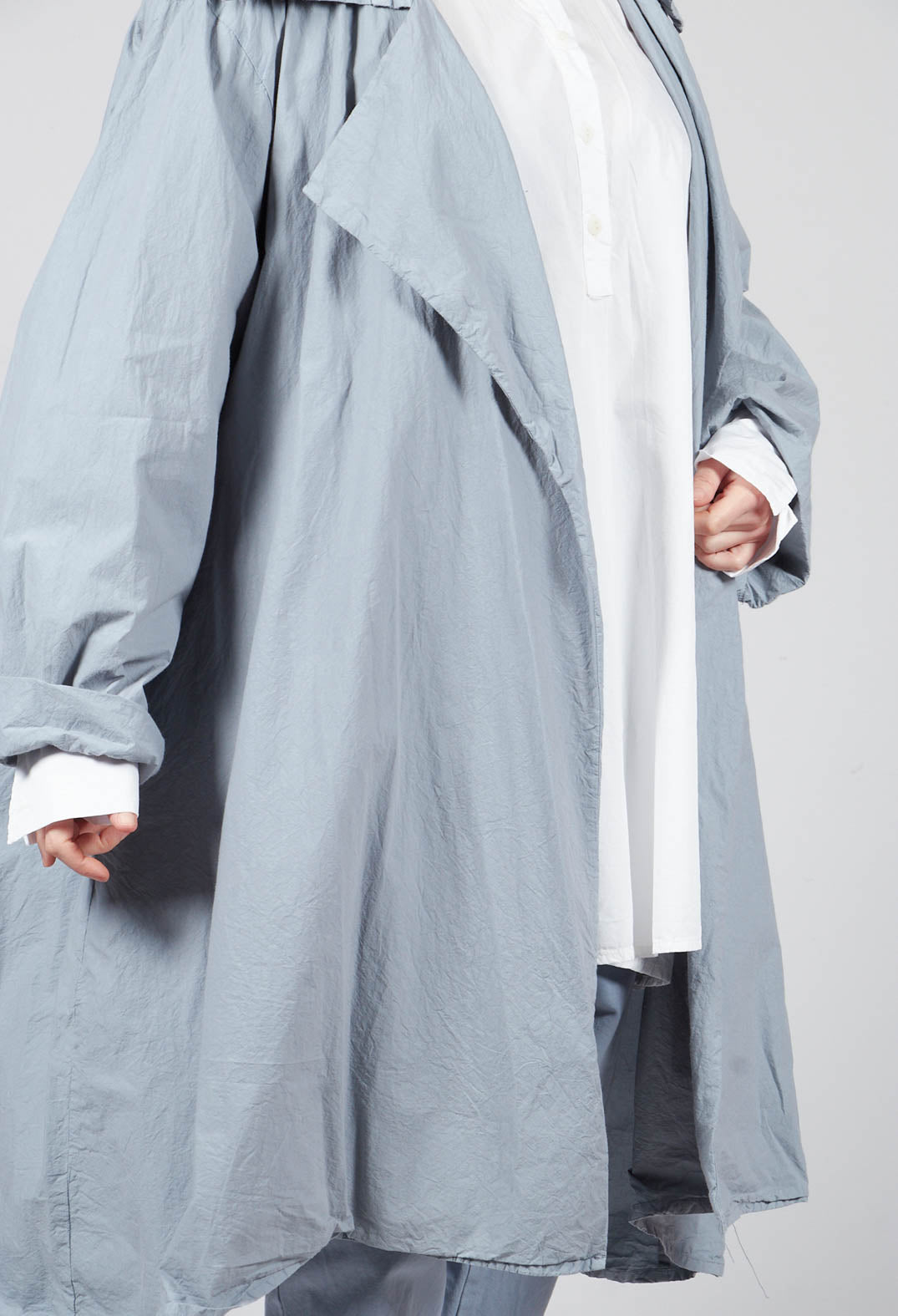 Prozentarm Coat in Wind Blue