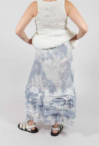 Zentralknapp Skirt in Wind Blue
