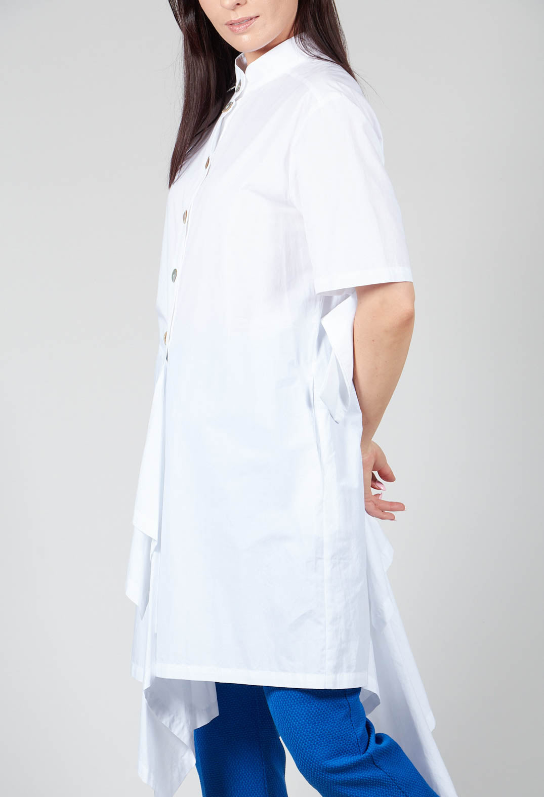 Asas Tunic in White