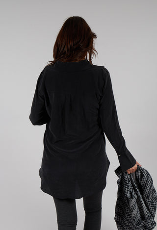 Silk Blouse in Black