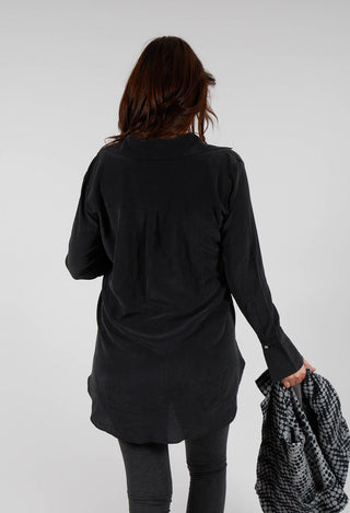 Silk Blouse in Black