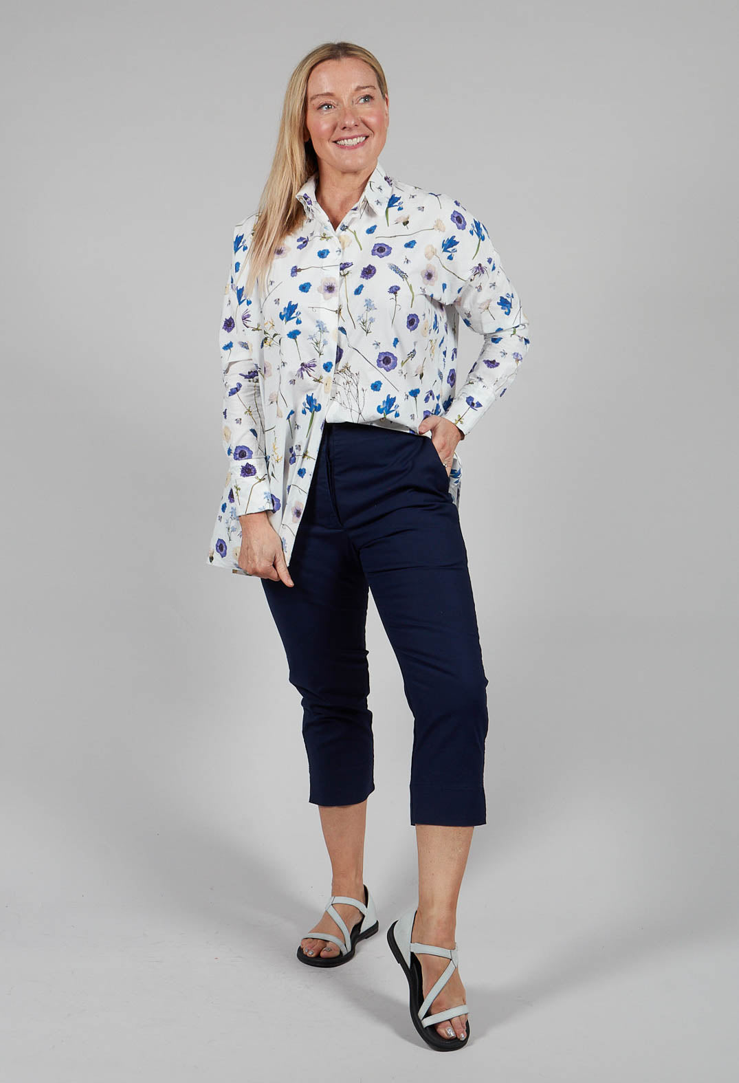 Perrine Trousers in Navy