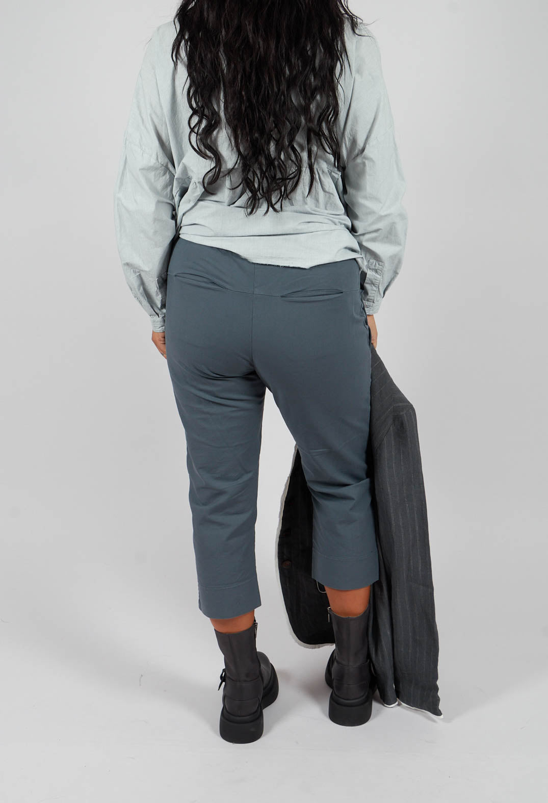 Perrine Trousers in Smoke Grey